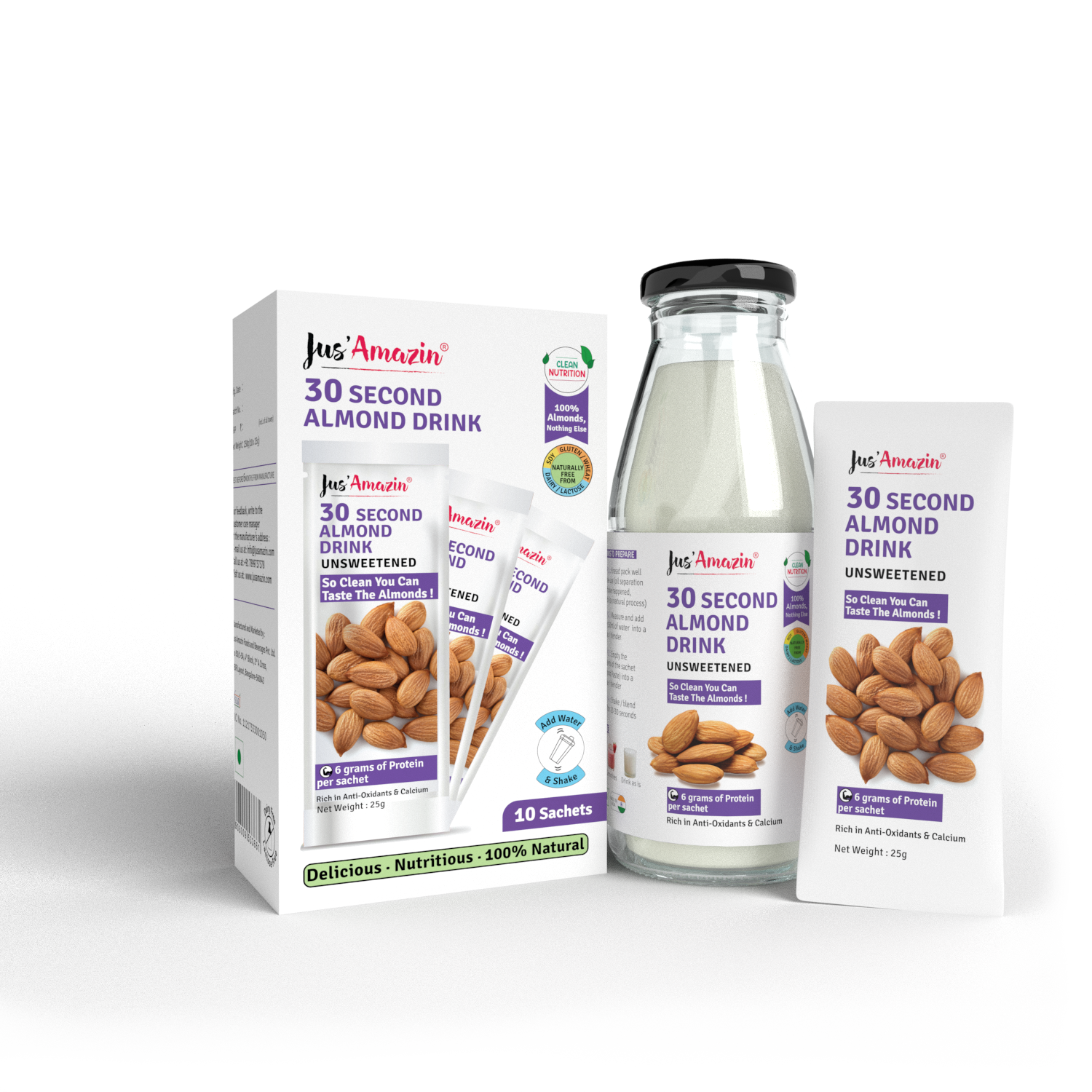 30-Sec Almond Drink