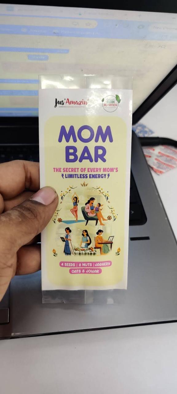 Physical MOM Bar Pouch Prototype