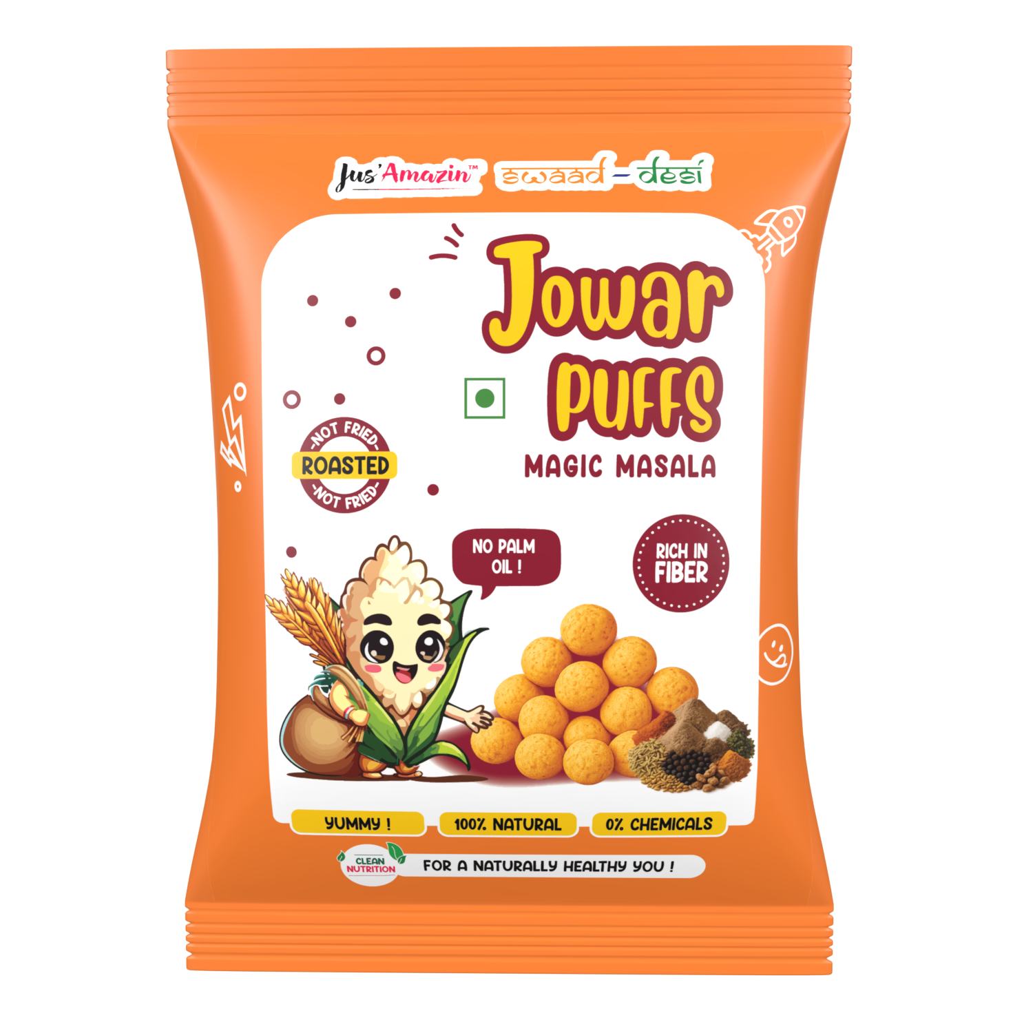 Jowar Puffs Magic Masala (35g)