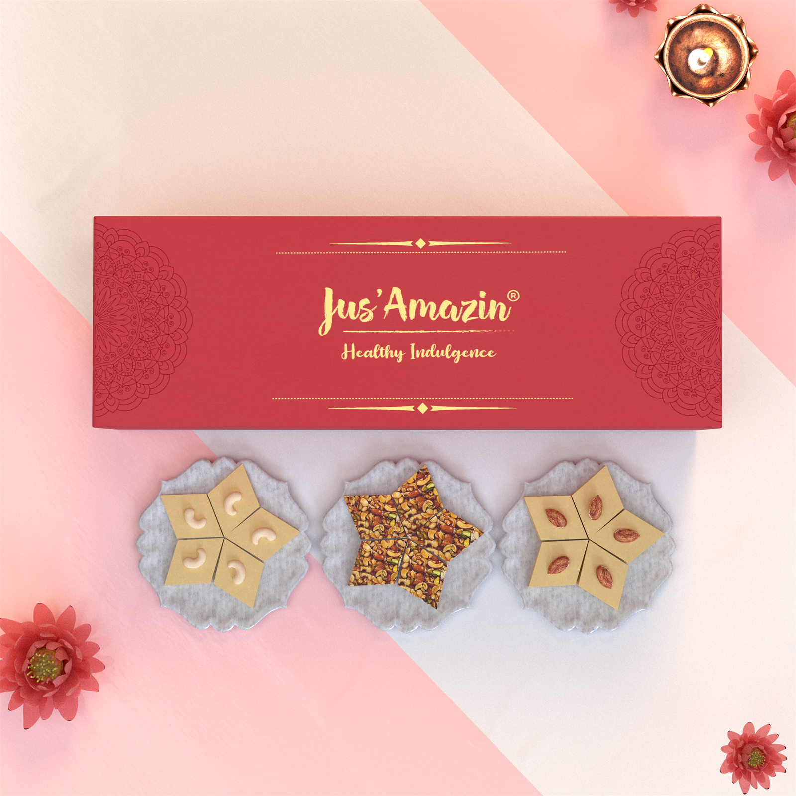 Miniature Festive Hamper Box