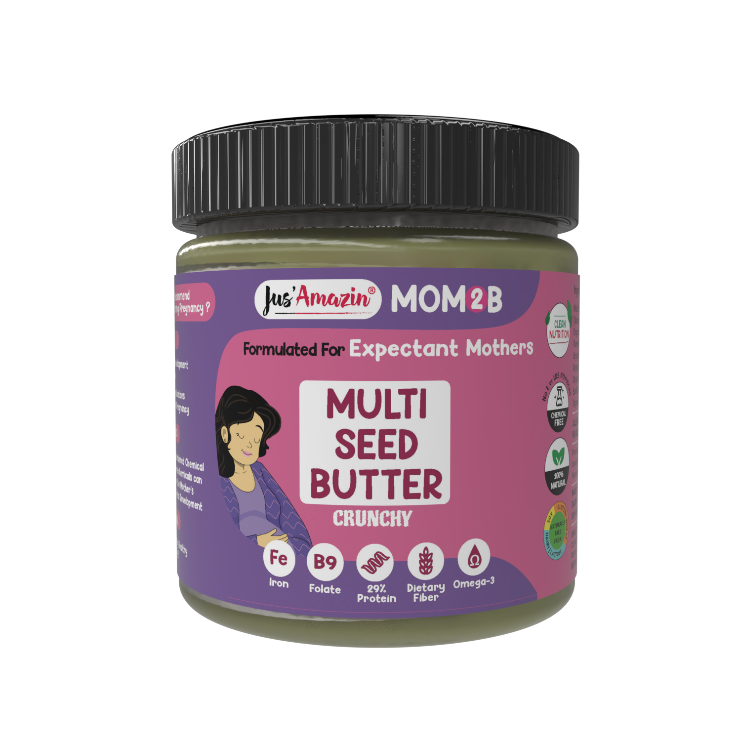 Plastic Jar Front Multi