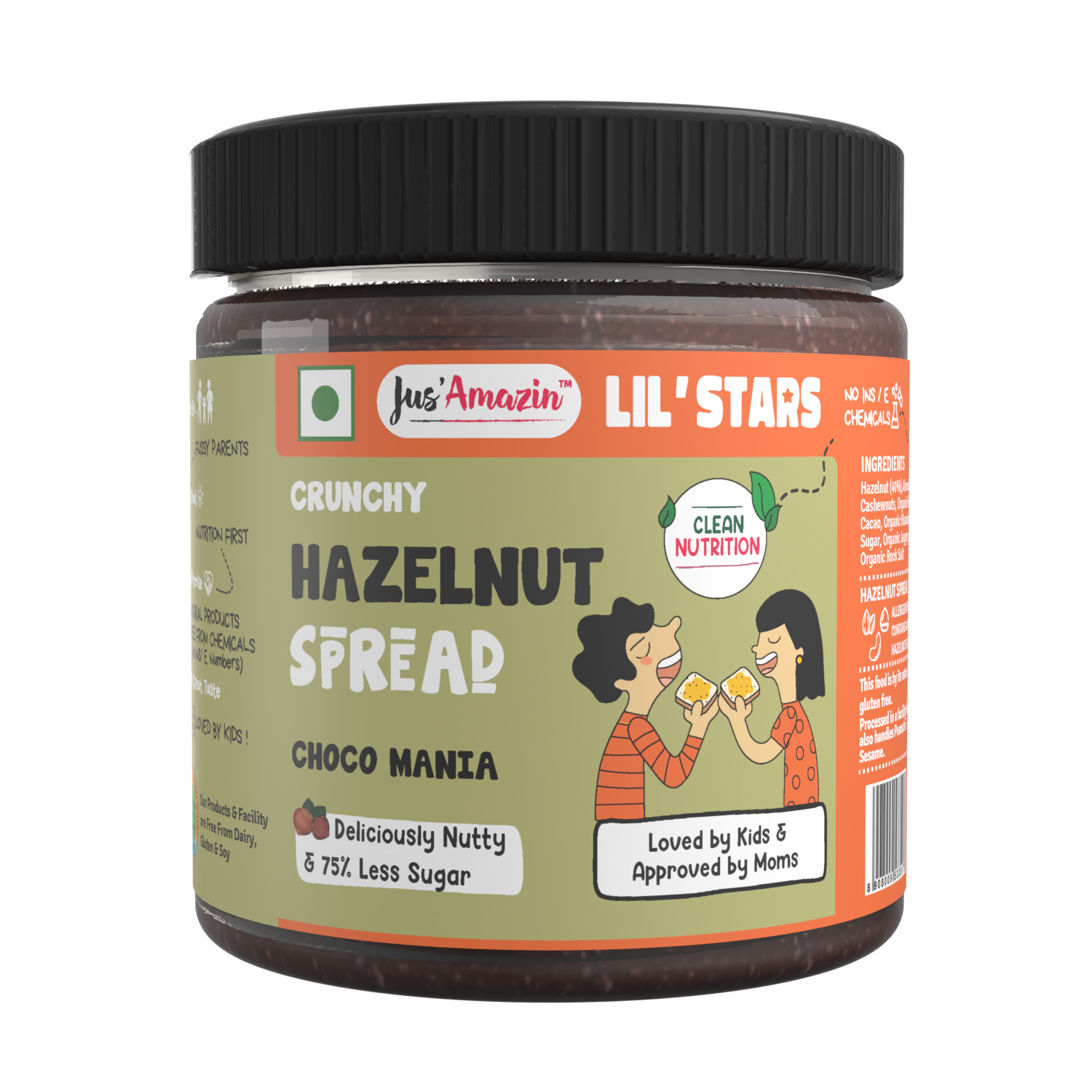 Lil'Stars Hazelnut Milk Spread (200g)