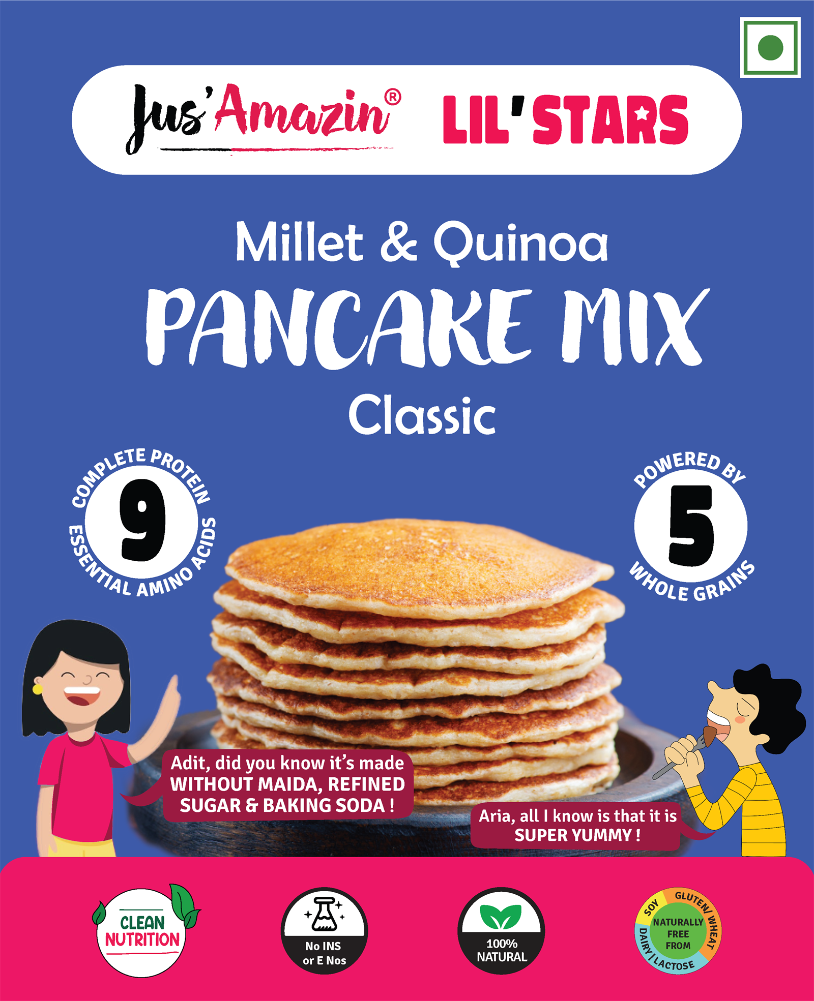 Pancake Mix — Classic Natural (250g)