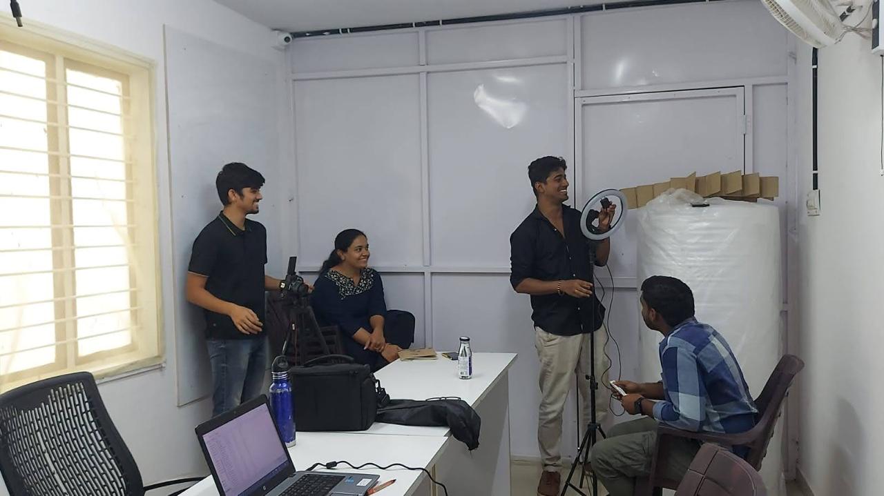Behind the Scenes Photoshoot Session