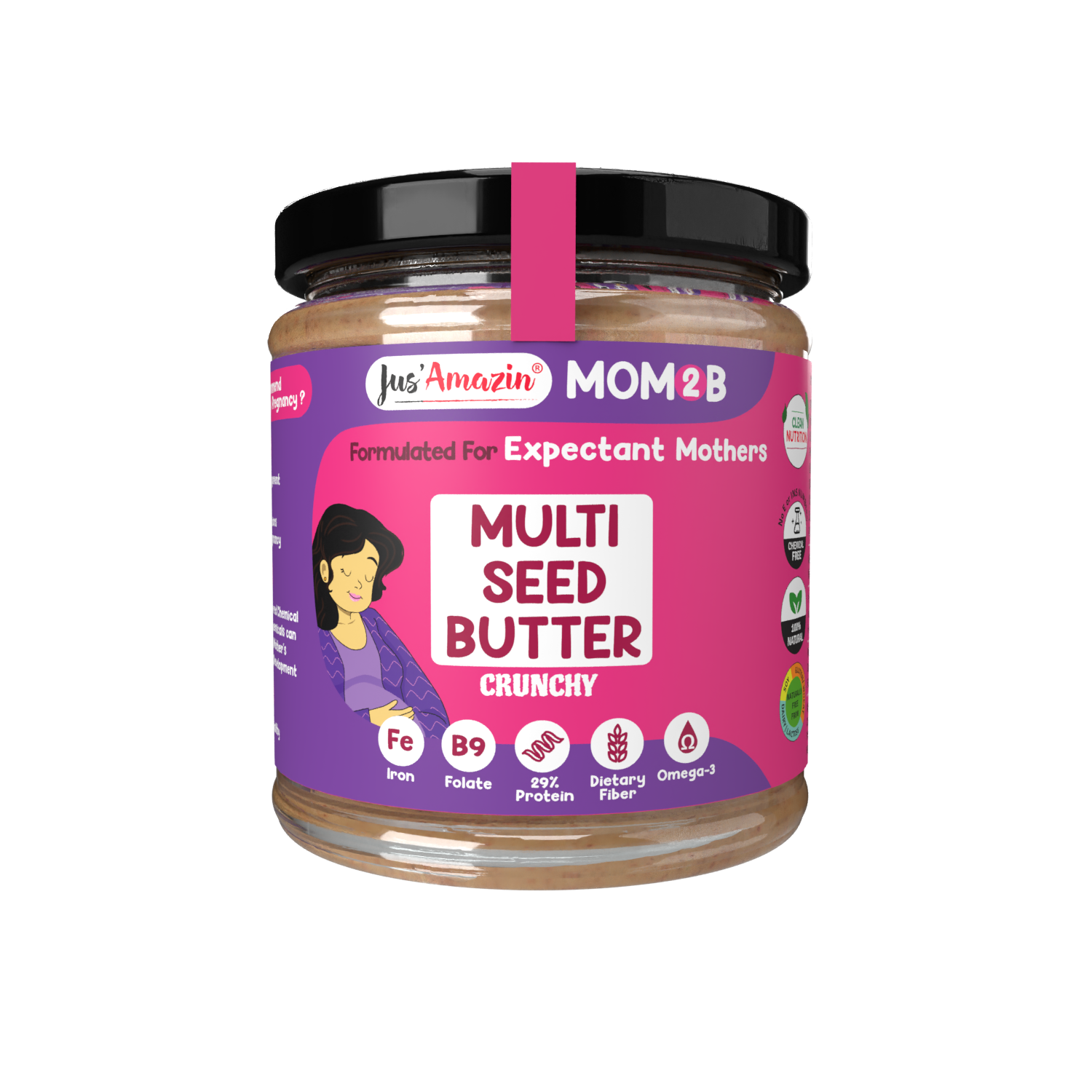 Mom2B High-Protein Seed Butter Mix (200g)