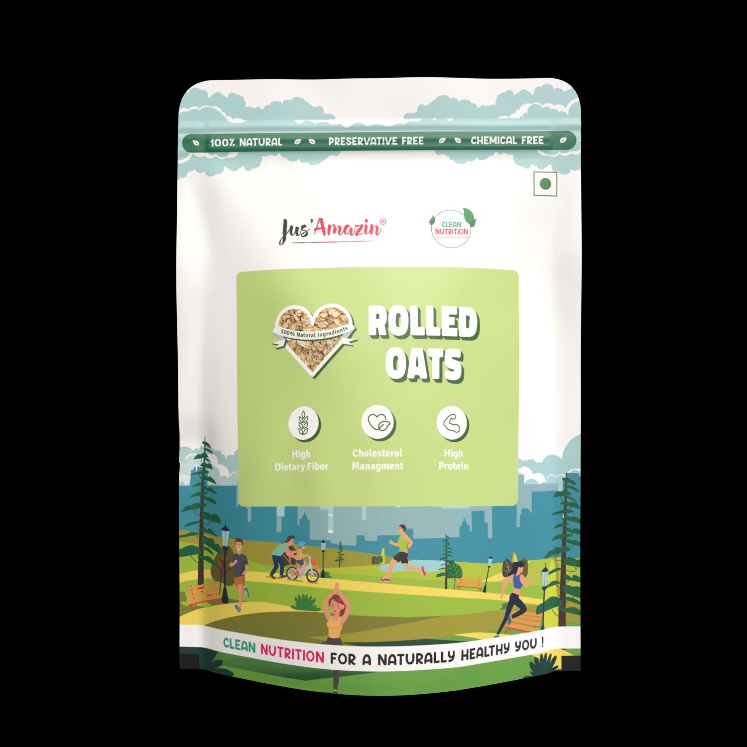 Pouch Front Oats