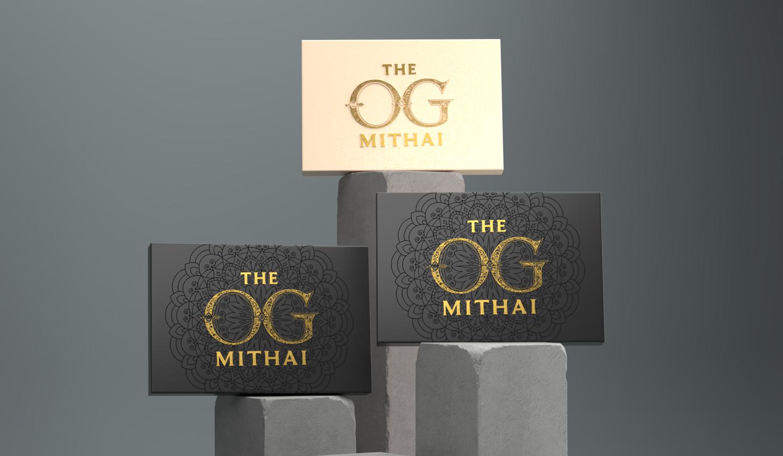 In-House Projects — Svar'n'Art Academy EdTech ERP, OG Mithai packaging, and Vedic Treats 3D renders
