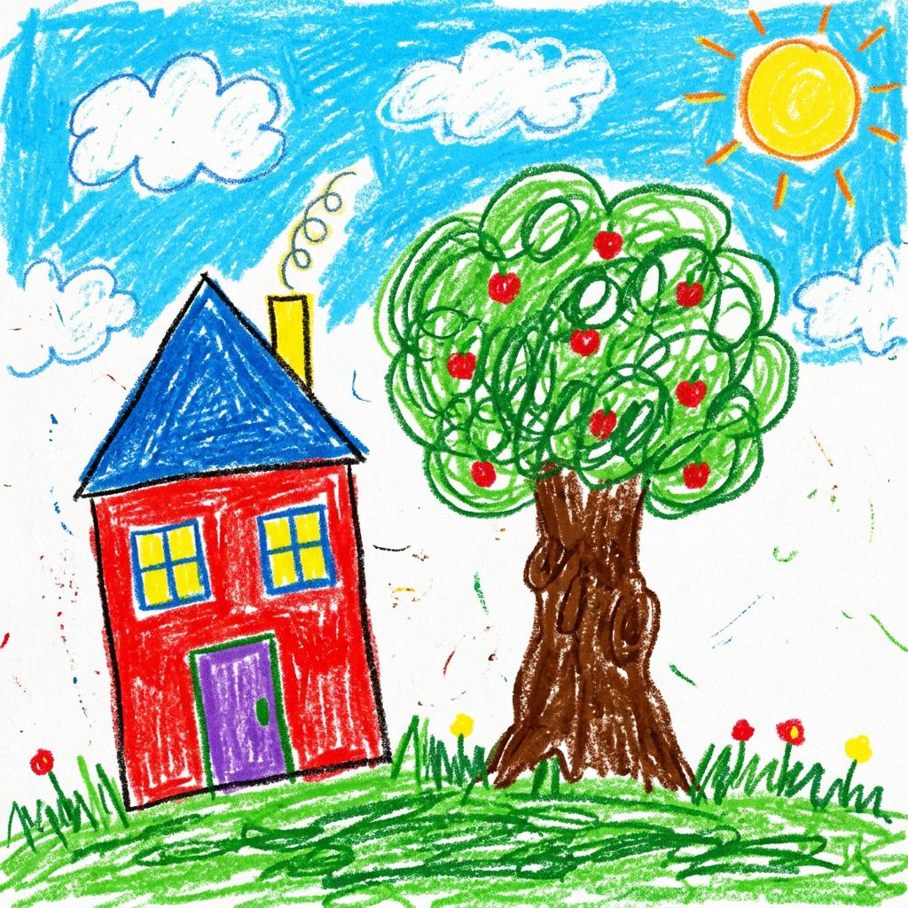 Early student drawing