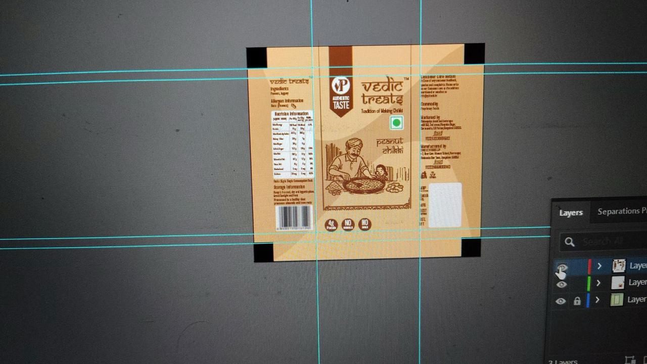 Adobe Illustrator Vector Dielines